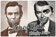Money Engraving Photoshop Action, an Action Add-On by designvillage (Thumbnail 1 of 6)