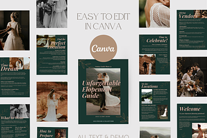 TEAL Elopement Photography Guide