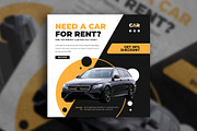 Rent a car social media post, a Social Media Template by Tanmoy Topu (Thumbnail 2 of 5)