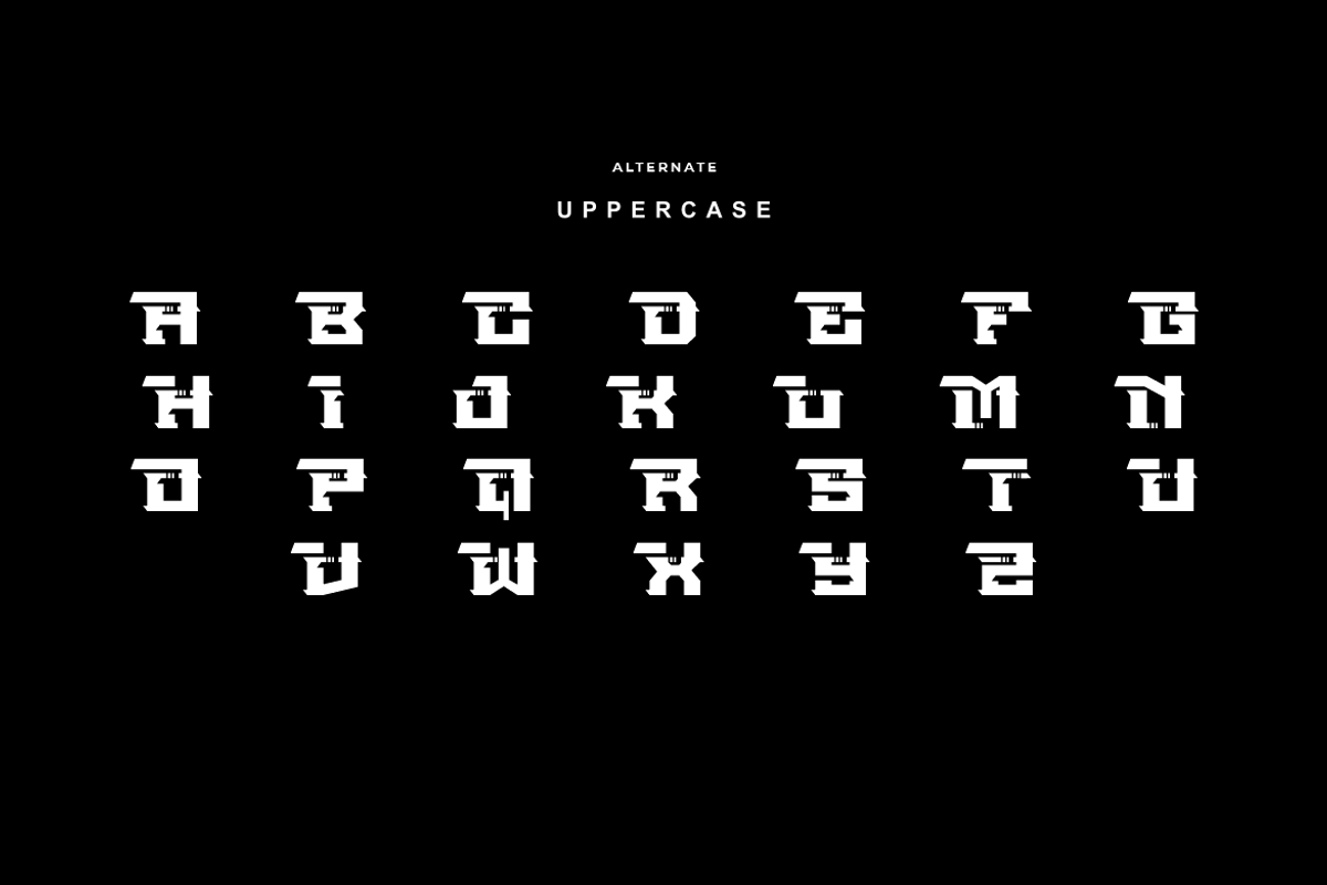 Nogiw Rimen - Futuristic Font, a Sans Serif Font by Iqsiart Studio (Photo 5 of 8)