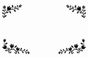 Vintage Floral Border Frame Pack, an Illustration by jahid234 (Thumbnail 4 of 10)