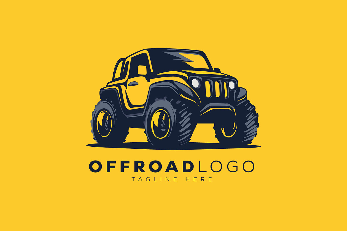 Offroad Logo, a Branding & Logo Template by Xoovion