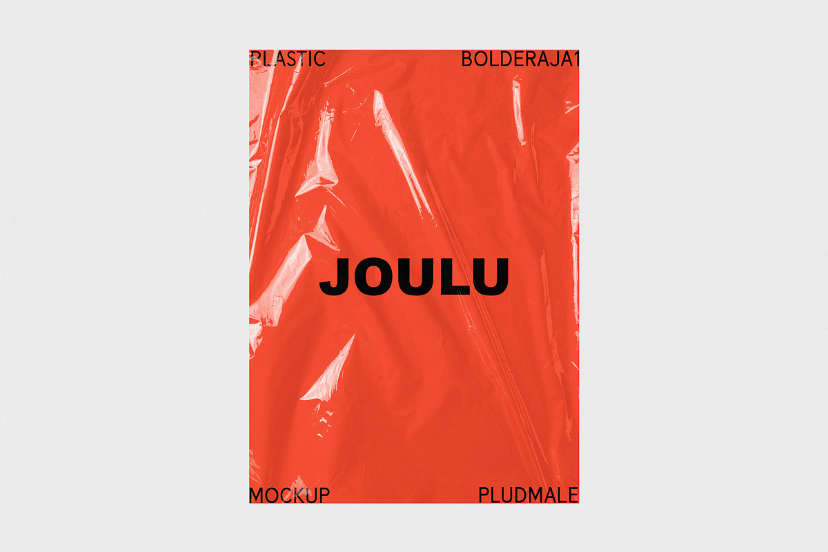 JOULU - Plastic Wrinkle Mockup, a Product Mockup by Bolderaja1 Studio (Photo 9 of 15)
