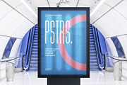 Poster outdoor indoor mockup bundle, an Advertising Mockup by FoundImages (Thumbnail 38 of 64)
