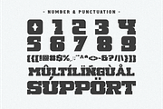 School Varsity - Condensed Slab, a Slab Serif Font by Pian45 Studio (Thumbnail 3 of 10)
