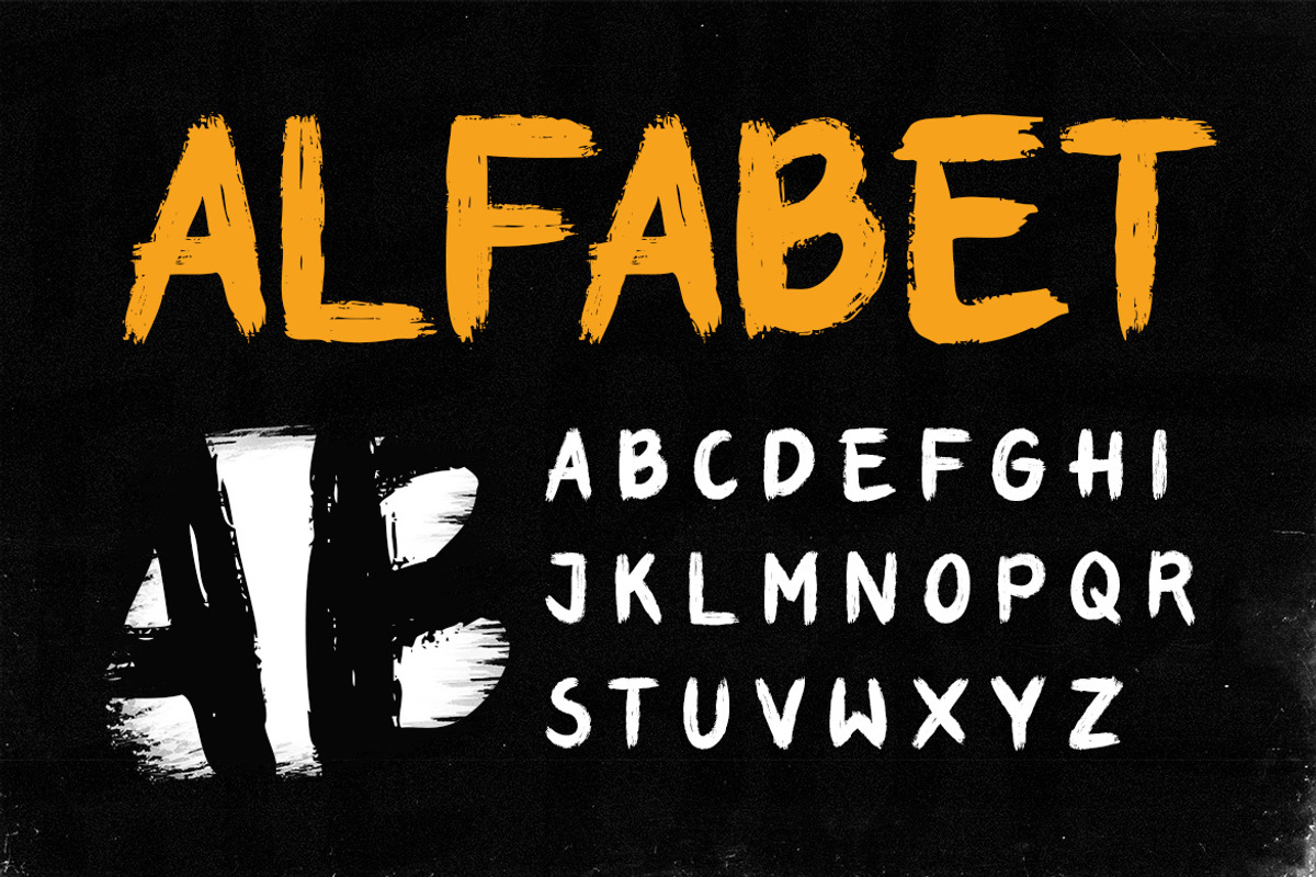 Thedoru - Sport Brush Display Font, a Handwritten Font by Samtiv Studio (Photo 6 of 9)