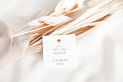 2x2 Gift Tag Mockup,Favor Tag Mockup, a Mockup by ILoveMockupDesign (Thumbnail 2 of 10)