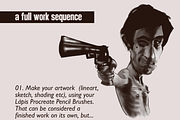 Lápis - Pencil Brushes for Procreate, a Brush Add-On by Unknown Art Guy Brushes (Thumbnail 7 of 11)