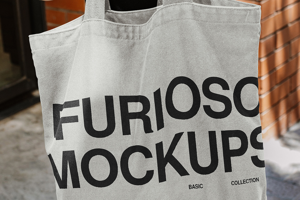 Tote Bag Mockup Bundle – 6 PSD, a Packaging Mockup by FURIOSO mockups (Photo 4 of 15)