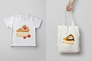 Cute cheesecakes illustration set, a Food Illustration by RizkaNurfazrina (Thumbnail 4 of 7)