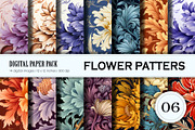 Big Bundle Floral Patterns 01., a Pattern Graphic by KENO Mascots (Thumbnail 7 of 11)