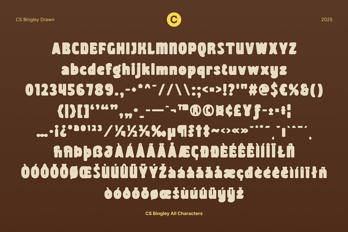 CS Bingley Drawn, a Sans Serif Font by Craft Supply Co. (Photo 8 of 8)