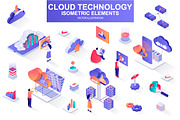 Mega Bundle Isometric Elements, an Illustration by alexdndz (Thumbnail 5 of 27)