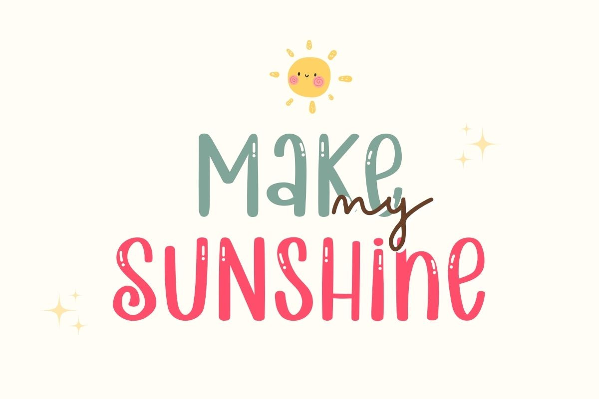 Happy Everyday - Cute Font Duo, a Handwritten Font by AnningArts (Photo 3 of 8)