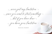 Feelsmooth Script, a Script Font by Solidtype (Thumbnail 7 of 14)