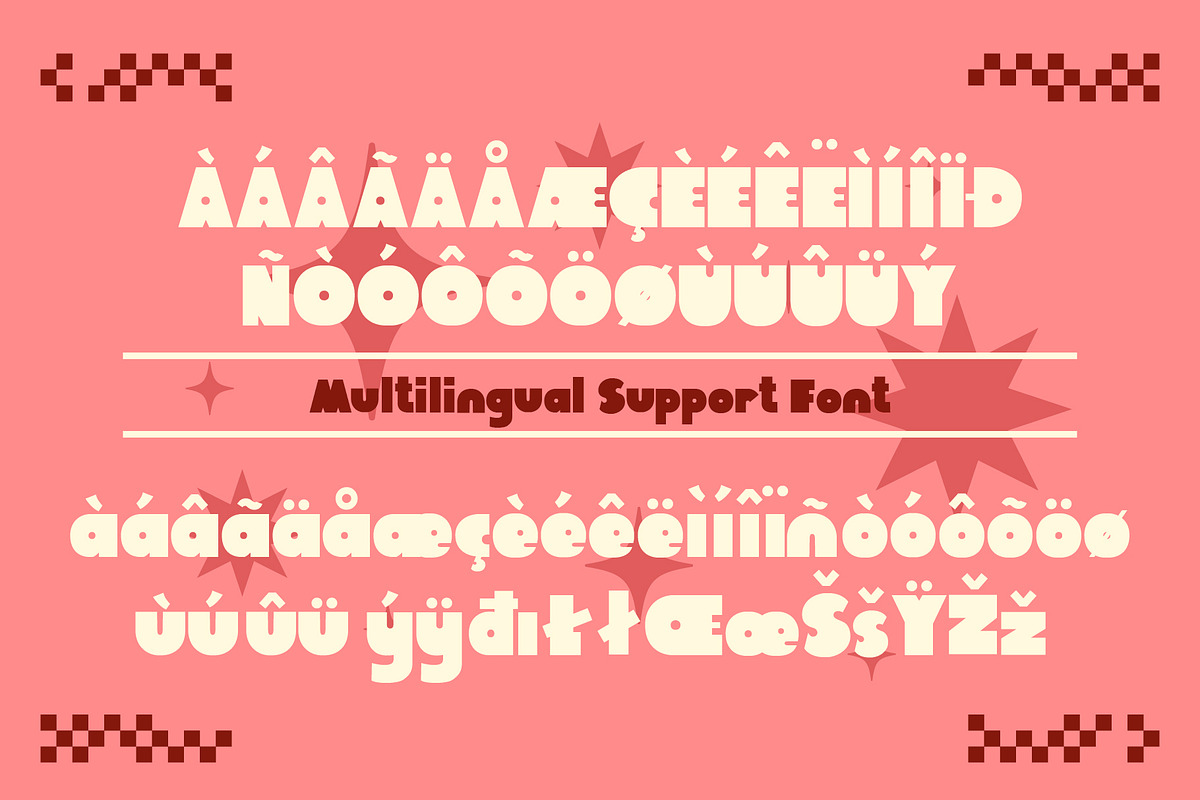 Nyron – Vintage Geometric Font, a Sans Serif Font by Huge Dream Studio (Photo 5 of 9)