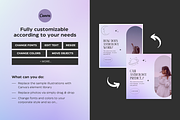 Magical Instagram Templates Canva, a Social Media Template by Eden Origin Studio (Thumbnail 7 of 7)
