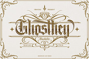 Ghosthey Typeface, a Blackletter Font by alit design (Thumbnail 2 of 15)