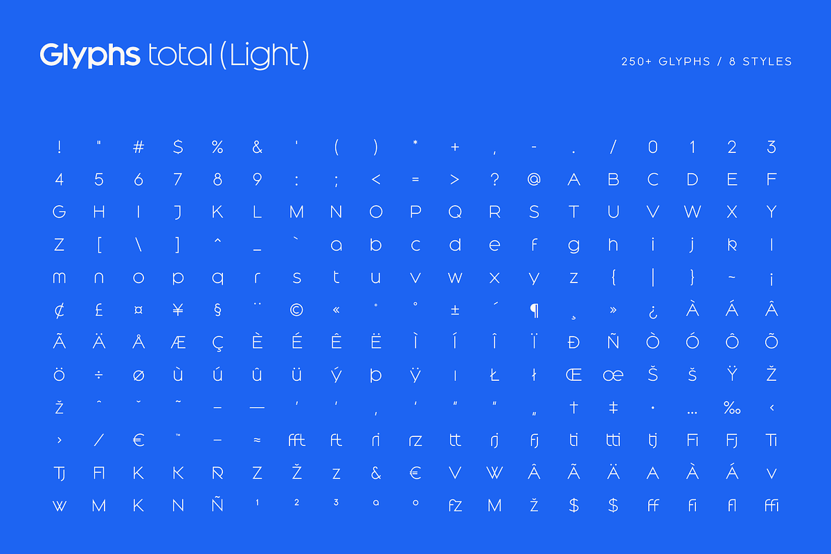 Neokurat — A Geometric Typeface, a Sans Serif Font by Gridlounge (Photo 5 of 9)