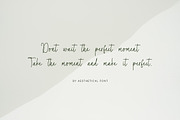 Aesthetical - Natural Handwritten, a Handwritten Font by Bluestype Studio (Thumbnail 2 of 8)