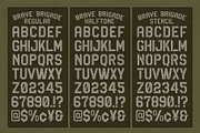 Brave Brigade - Tactical Display Fon, a Sans Serif Font by Invasi Studio (Thumbnail 9 of 10)