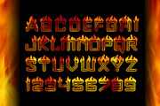 FIRE display Font, a Font by herulogo (Thumbnail 3 of 4)