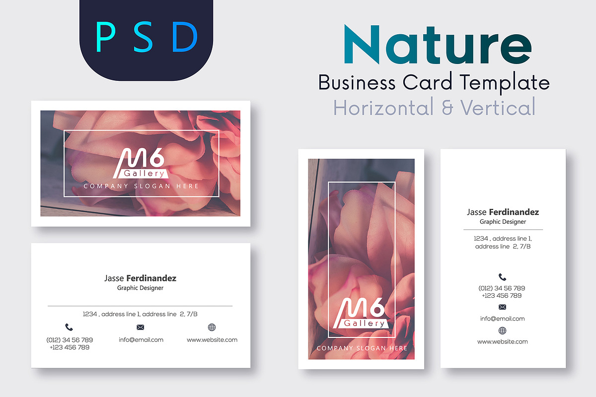 Unique 50 Business Card Bundle, a Business Card Template by M6 Gallery (Photo 44 of 151)