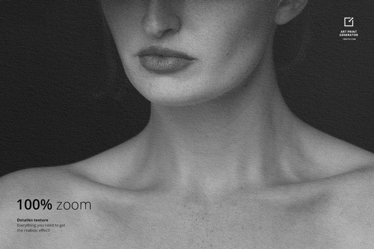 Custom Size Art Print Generator, a Print Template by Creatsy