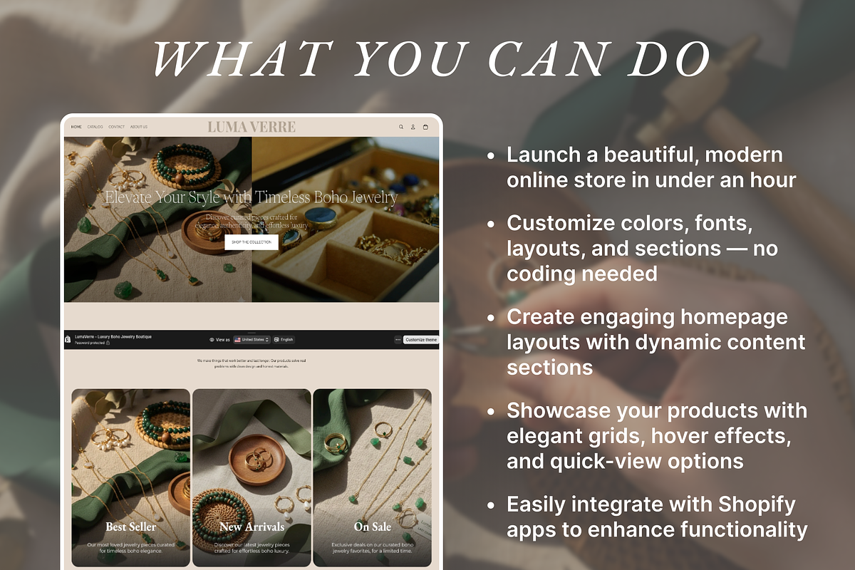 Luma Verre Jewelry Shopify Theme, a Shopify Template by AtelierDuVow (Photo 10 of 10)