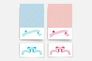 Baby shower invitation card., an Invitation Template by DikayaMiau (Thumbnail 3 of 4)