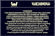 Dark Light Warrior font, a Font by weknow (Thumbnail 7 of 10)
