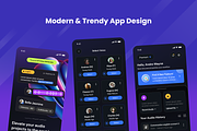 VoxCraft - AI Voice Generator Apps, an App Template by SquidPixey (Thumbnail 2 of 5)