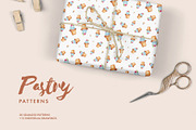 Watercolor Pastry Patterns, a Pattern Graphic by Spirit of Colors (Thumbnail 1 of 10)