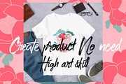 peony pop art procreate stamp brush, a Brush Add-On by Meisanmui (Thumbnail 5 of 5)