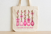 In October We Wear Pink Broom PNG, a Seasonal Illustration by CraftArtStudio (Thumbnail 2 of 4)