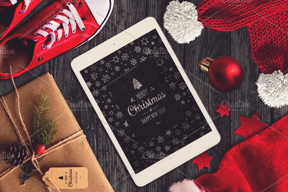 Christmas Scene /Mock-up Creator #2, a Product Mockup by relineo.mock-ups (Photo 5 of 8)