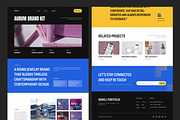 Norell – Portfolio Website UI Figma, an UI Kit Template by peterdraw (Thumbnail 4 of 7)