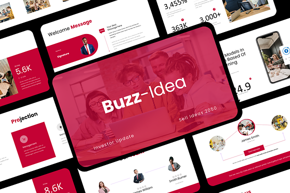 Buzz - Business Pitch Deck preview 4
