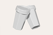 Tumbler Drink Bottle Mockup, a Merchandise Mockup by Unerispace (Thumbnail 3 of 5)