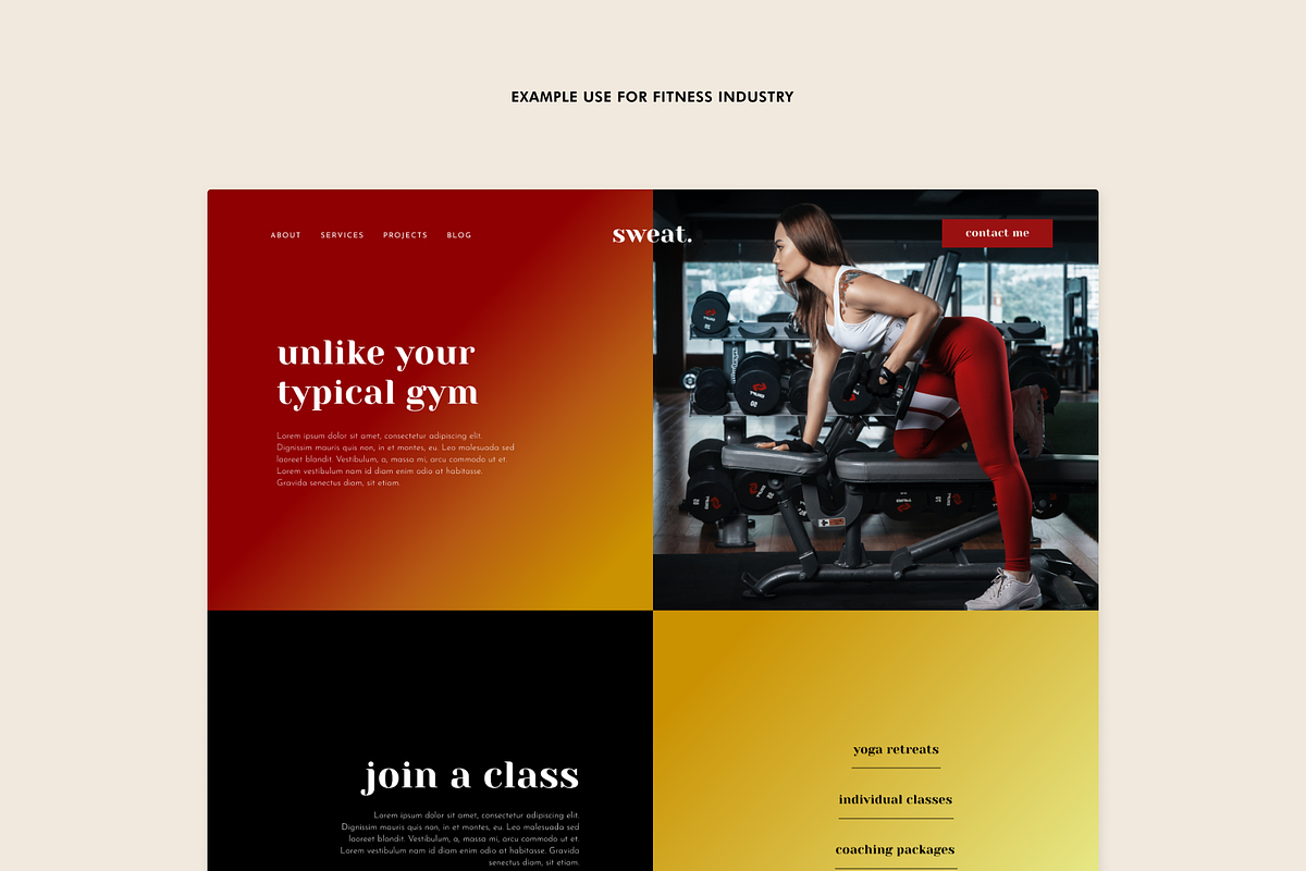 Squarespace Template: Lora, a Squarespace Template by Applet Studio