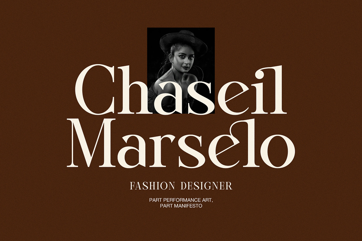 Encho Modern Serif Font, a Serif Font by Graphicxell (Photo 2 of 8)