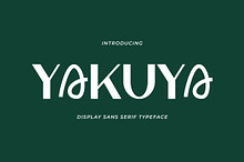 Yakuya - Creative Sans Display