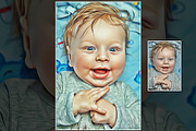 Realistic Oil Painting, an Action Add-On by U_Design (Thumbnail 9 of 11)