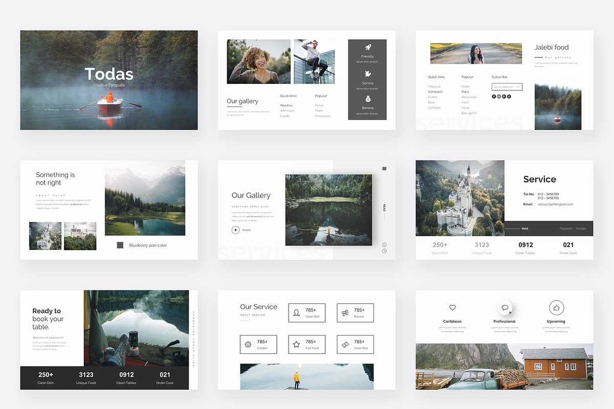 Todas Creative Keynote Template, a Presentation Template by One Percent Studio (Photo 2 of 19)