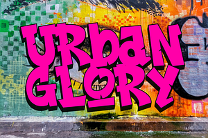 Street Master - Graffity Font