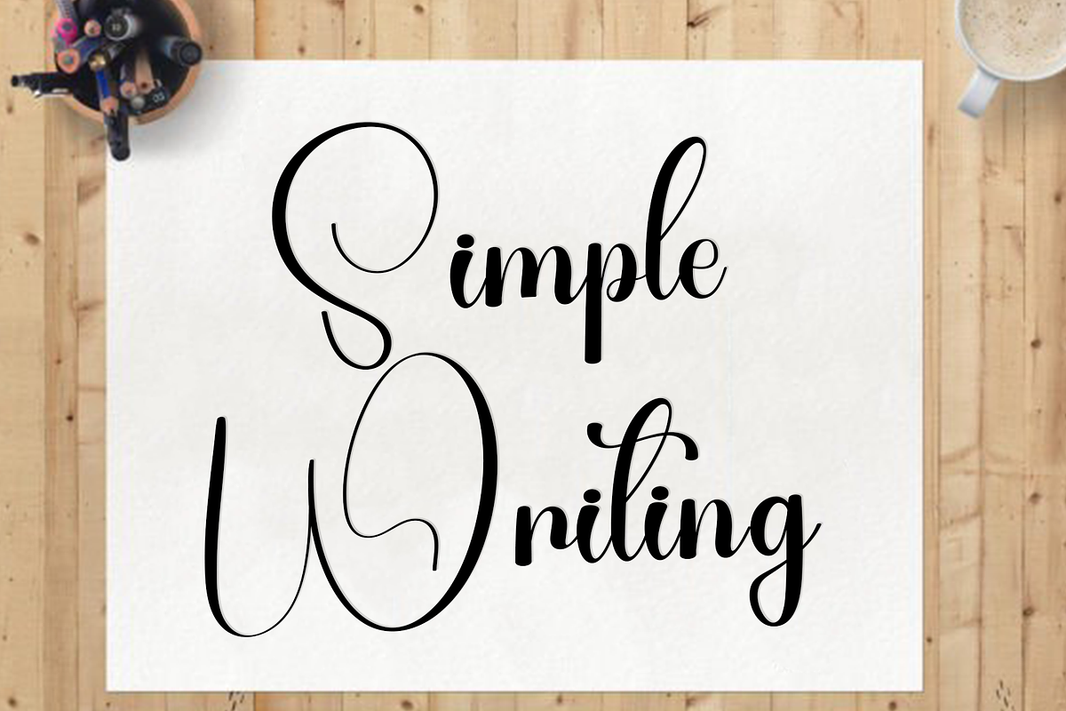 Natural Absolute, a Handwritten Font by InermediaSTUDIO (Photo 2 of 8)