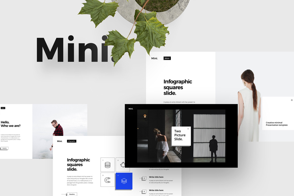 Mini Google Slides Template by Shapeslide  Creative Market