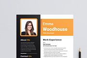 Resume Template, a Resume Template by MightyDesign (Thumbnail 2 of 8)