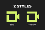 Interface icon set for app /web, an Outline Icon by lekseo studio (Thumbnail 4 of 8)