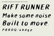 Rift Runner — Bold Cut Marker, a Handwritten Font by Colorsfav (Thumbnail 7 of 11)
